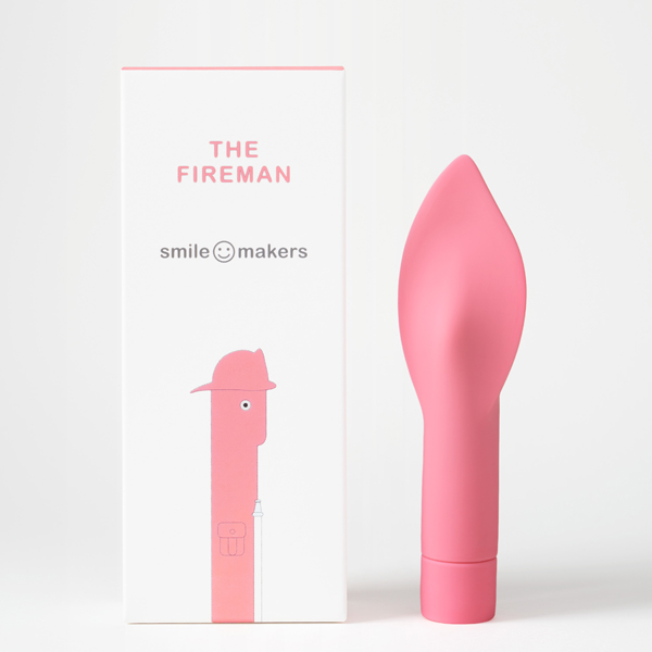 Brandmesteren og Brandmanden klitoris vibrator til udvendig stimulering. Sexolog Else O Shop.