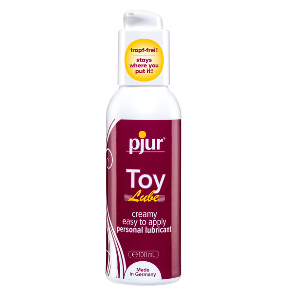 Pjur toy lube hybrid glidecreme til seksuelle produkter.