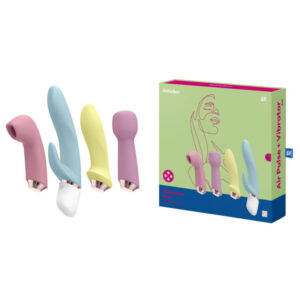 Satisfyer Marveloud Four sæt med seksuelle produkter til alle dine behov.