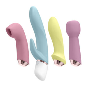 Satisfyer Marveloud Four sæt med seksuelle produkter til alle dine behov.