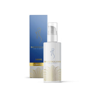 bodygliss female care and comfort silikonebaseret glidecreme til pleje af underlivet